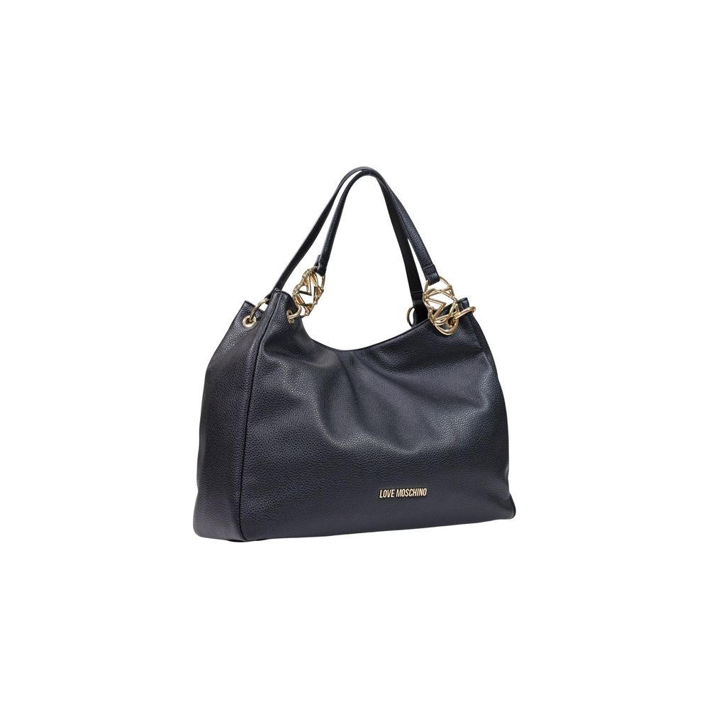 Love Moschino Black Polyurethane Handbag