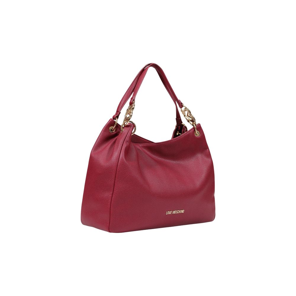 Love Moschino Purple Polyurethane Handbag