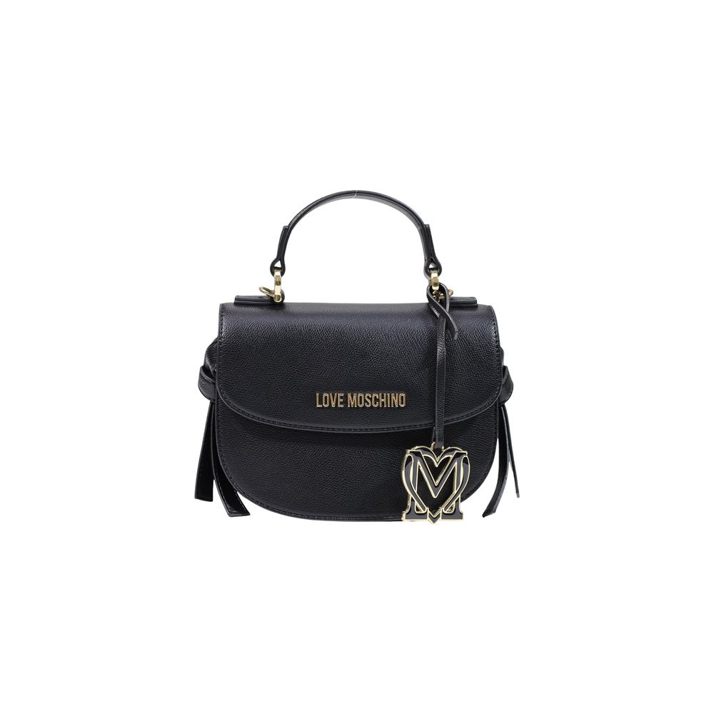 Love Moschino Black Polyurethane Handbag