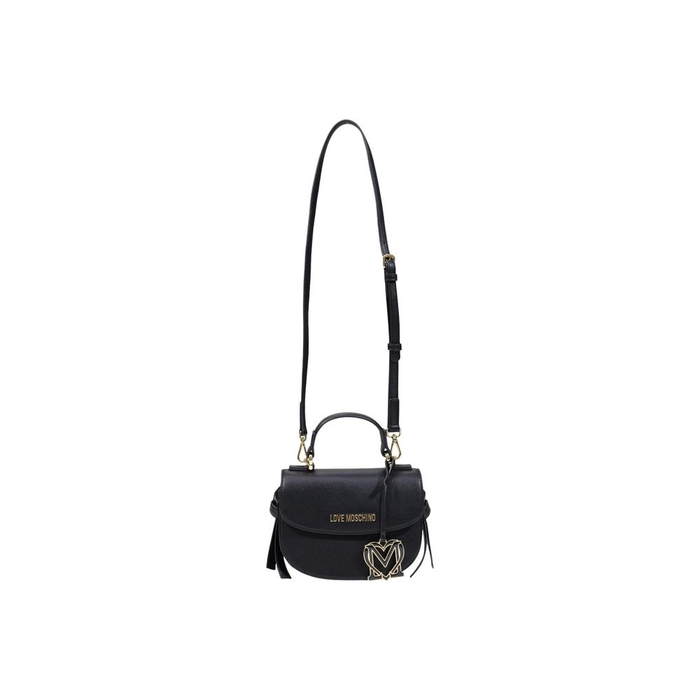 Love Moschino Black Polyurethane Handbag
