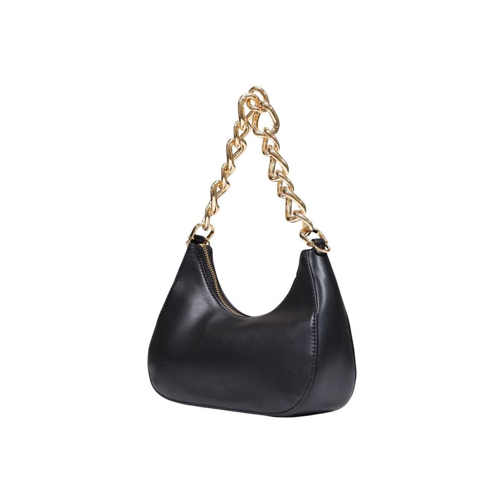 Love Moschino Black Vinyl Handbag
