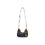 Love Moschino Black Vinyl Handbag