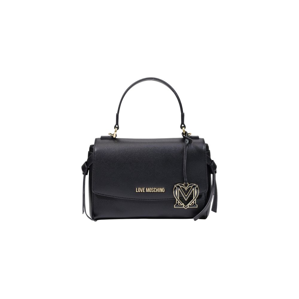 Love Moschino Black Polyurethane Handbag