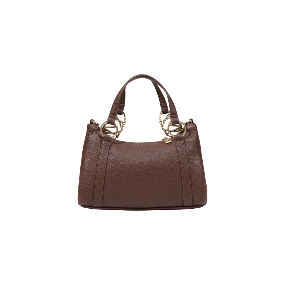 Love Moschino Brown Polyurethane Small Handbag