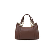 Love Moschino Brown Polyurethane Small Handbag