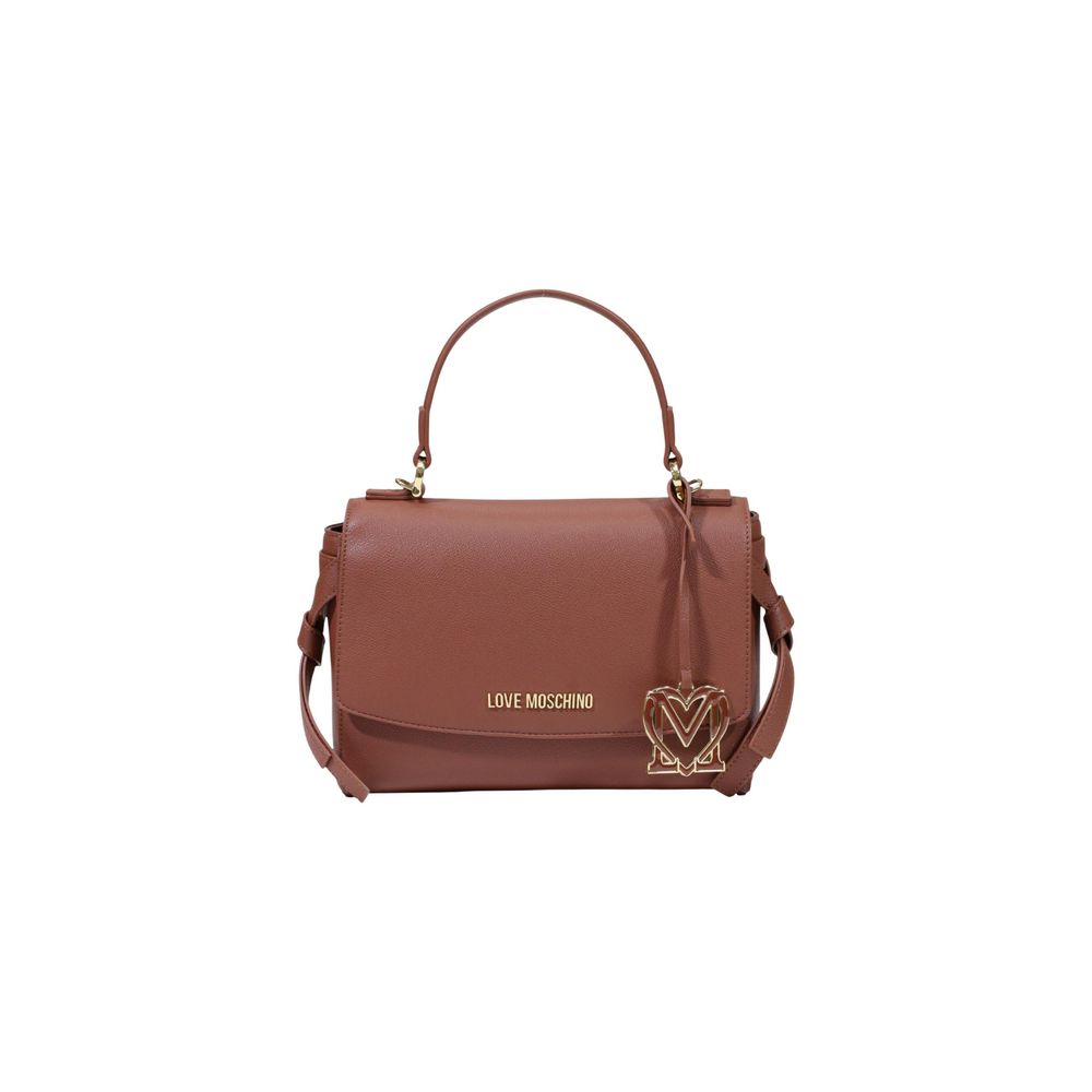 Love Moschino Brown Polyurethane Handbag