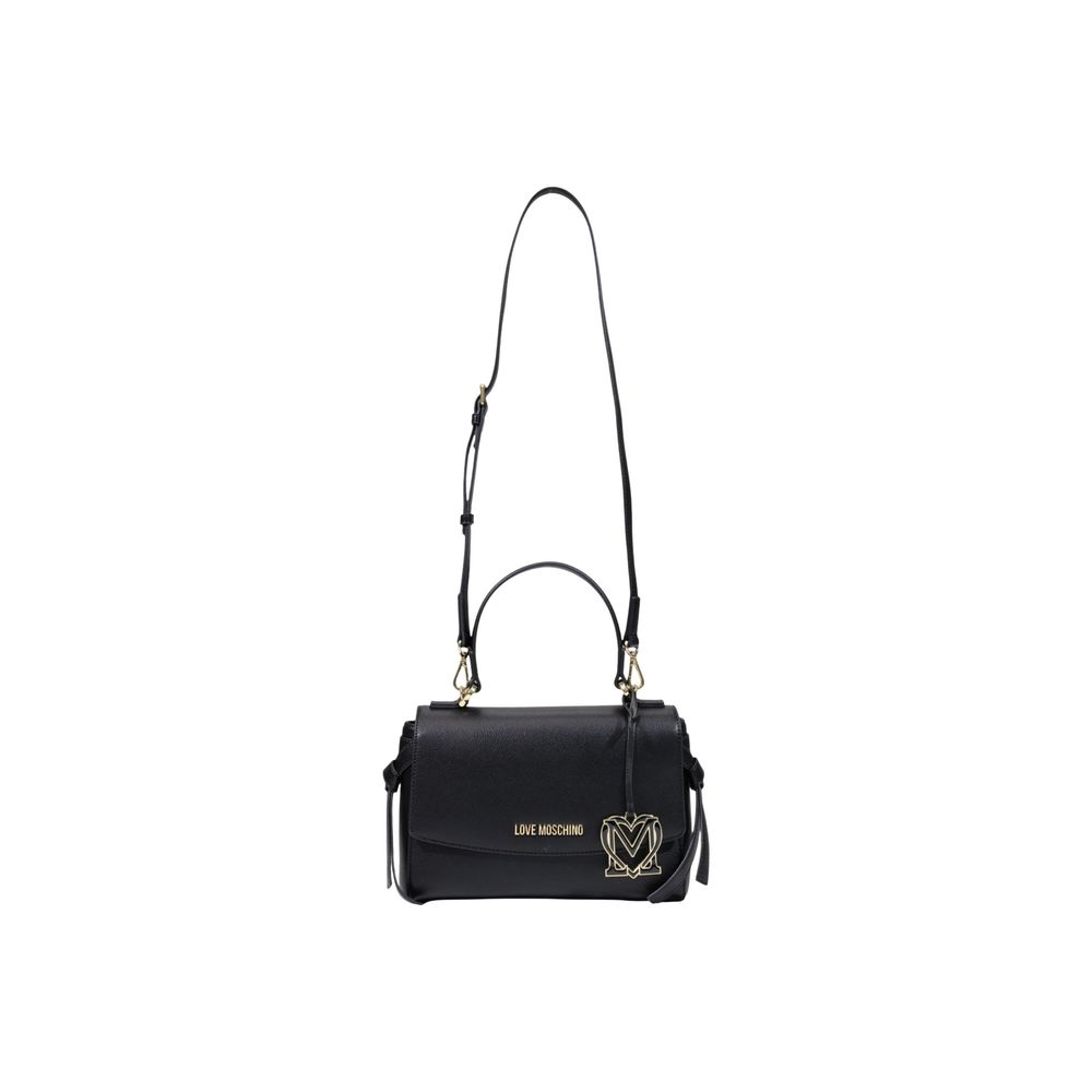 Love Moschino Black Polyurethane Handbag
