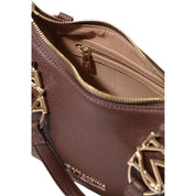 Love Moschino Brown Polyurethane Small Handbag