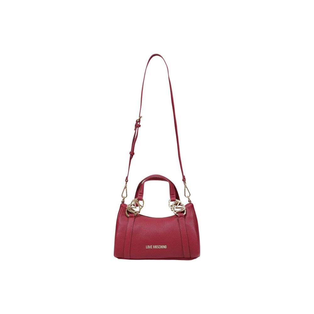 Love Moschino Purple Polyurethane Handbag