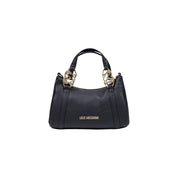 Love Moschino Black Polyurethane Small Handbag