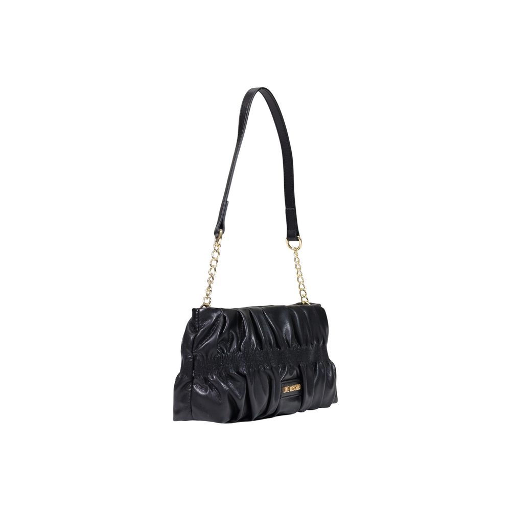 Love Moschino Black Polyurethane Handbag