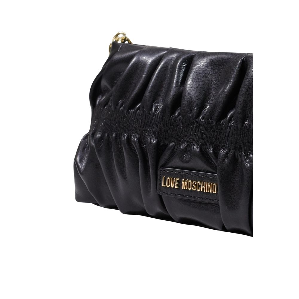 Love Moschino Black Polyurethane Handbag