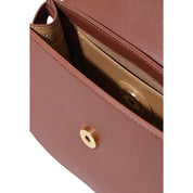 Love Moschino Brown Polyurethane Small Bag