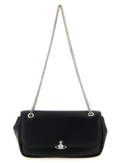 Vivienne Westwood Black Polyester Crossbody Bag