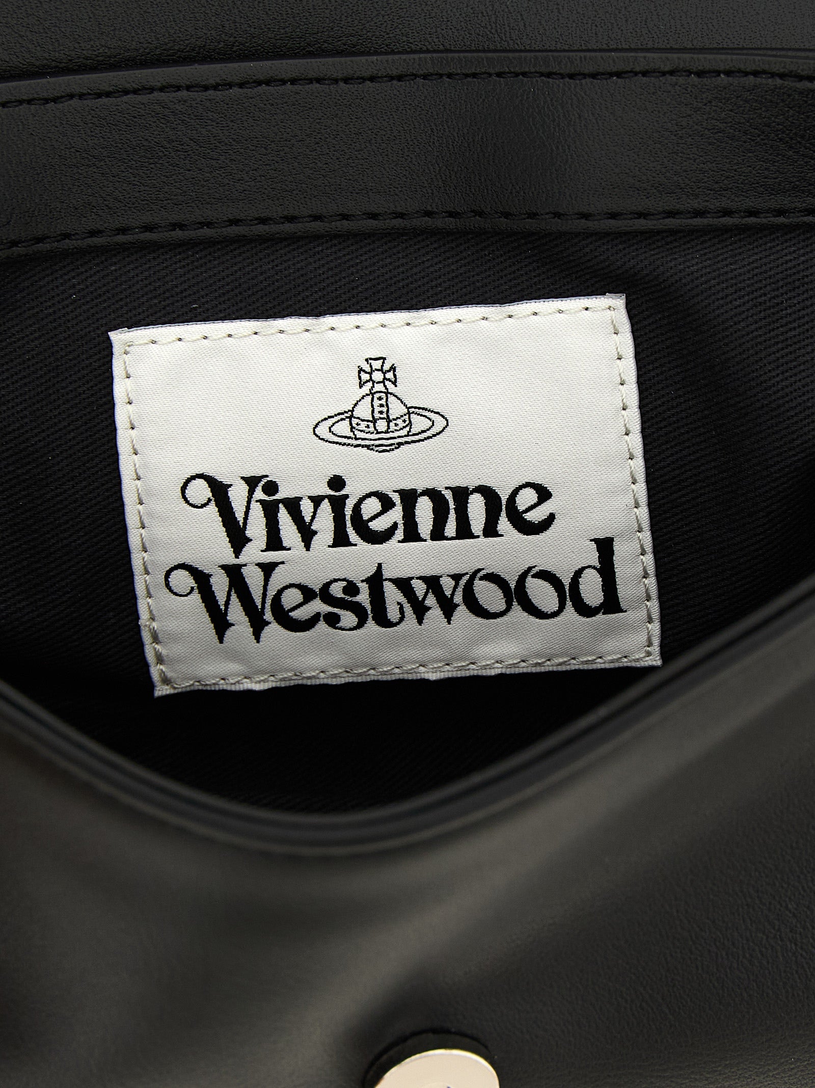 Vivienne Westwood Black Polyester Crossbody Bag