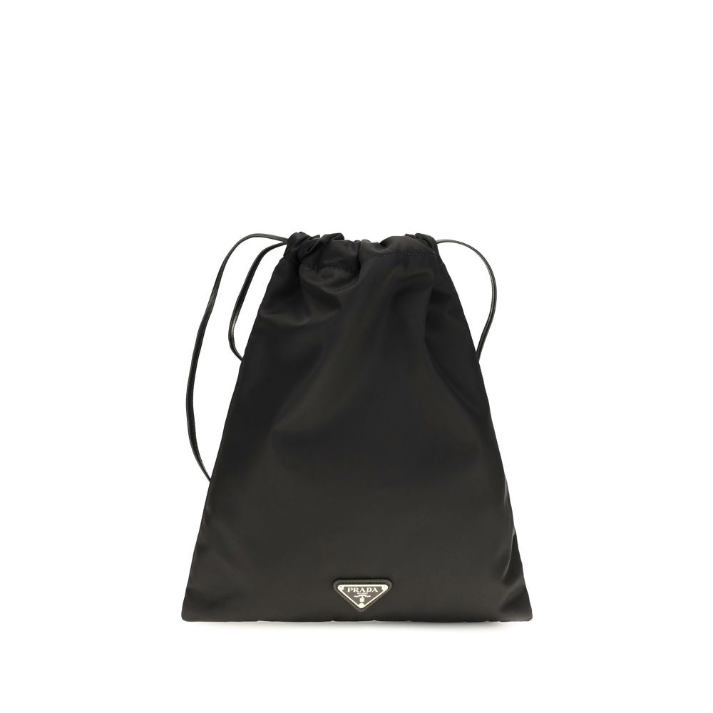 Prada Black Re-Nylon Clutch