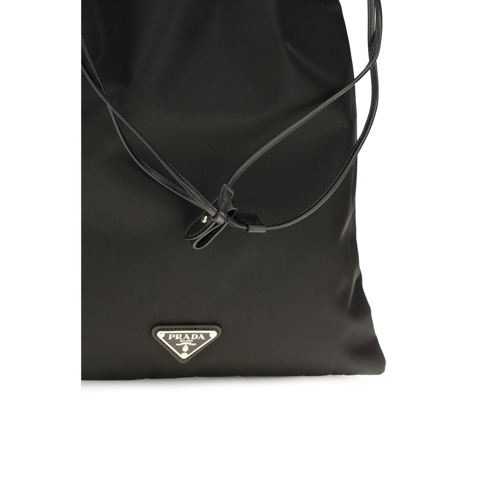 Prada Black Re-Nylon Clutch