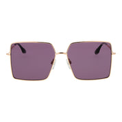 Trussardi Gold Stainless Steel Sunglasses