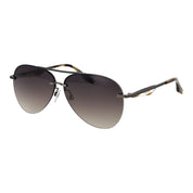 Trussardi Gunmetal Metal Sunglasses
