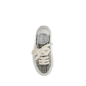 Casadei Multicolor Bouclé Platform Sneakers
