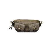 Coccinelle Brown Leather Pocket Belt Bag
