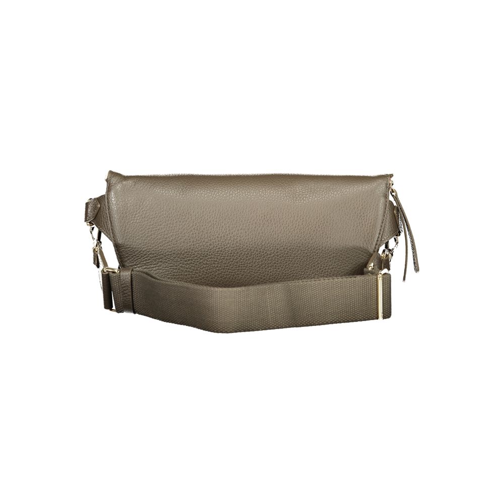 Coccinelle Brown Leather Pocket Belt Bag