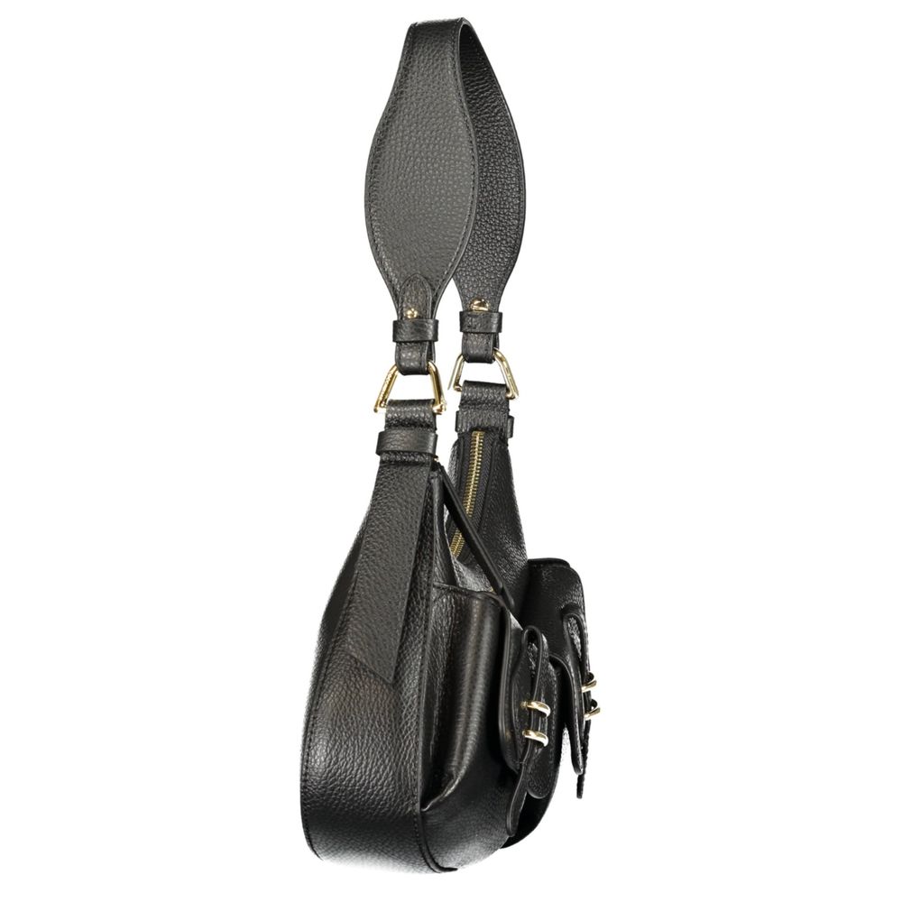 Coccinelle Black Leather Shoulder Bag