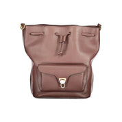 Coccinelle Brown Leather Bucket Bag