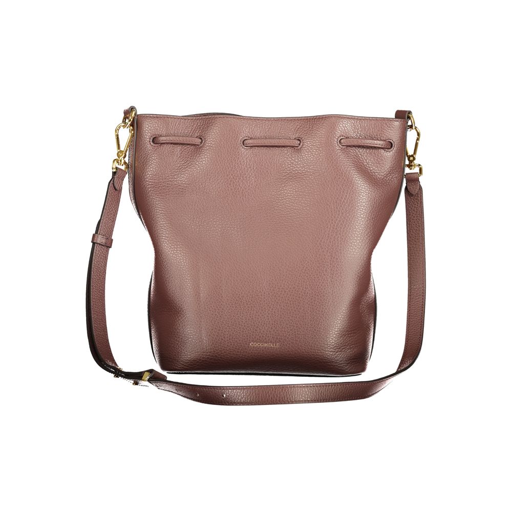 Coccinelle Brown Leather Bucket Bag