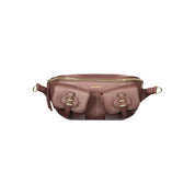 Coccinelle Brown Leather Pocket Belt Bag