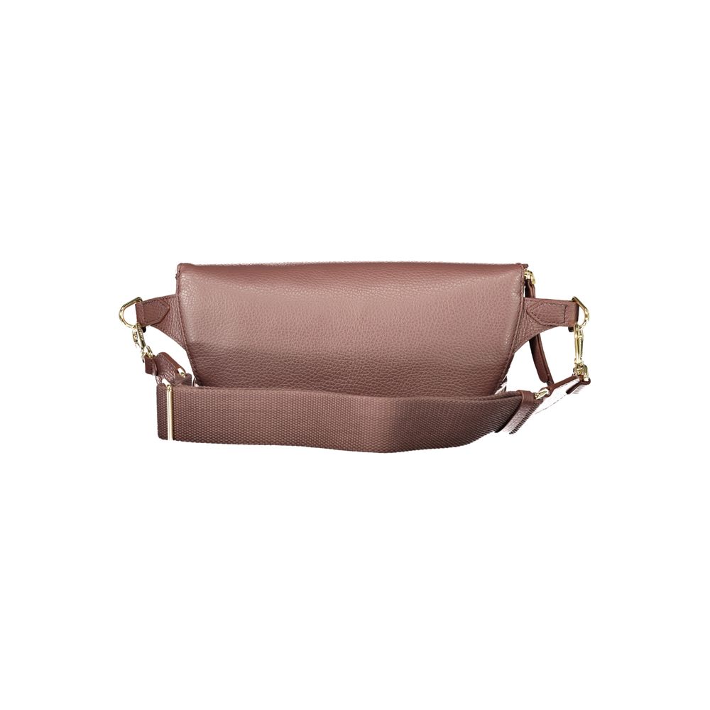 Coccinelle Brown Leather Pocket Belt Bag