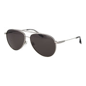 Trussardi Silver Stainless Steel Sunglasses