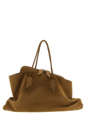 The Attico Brown Calfskin Shoulder Bag
