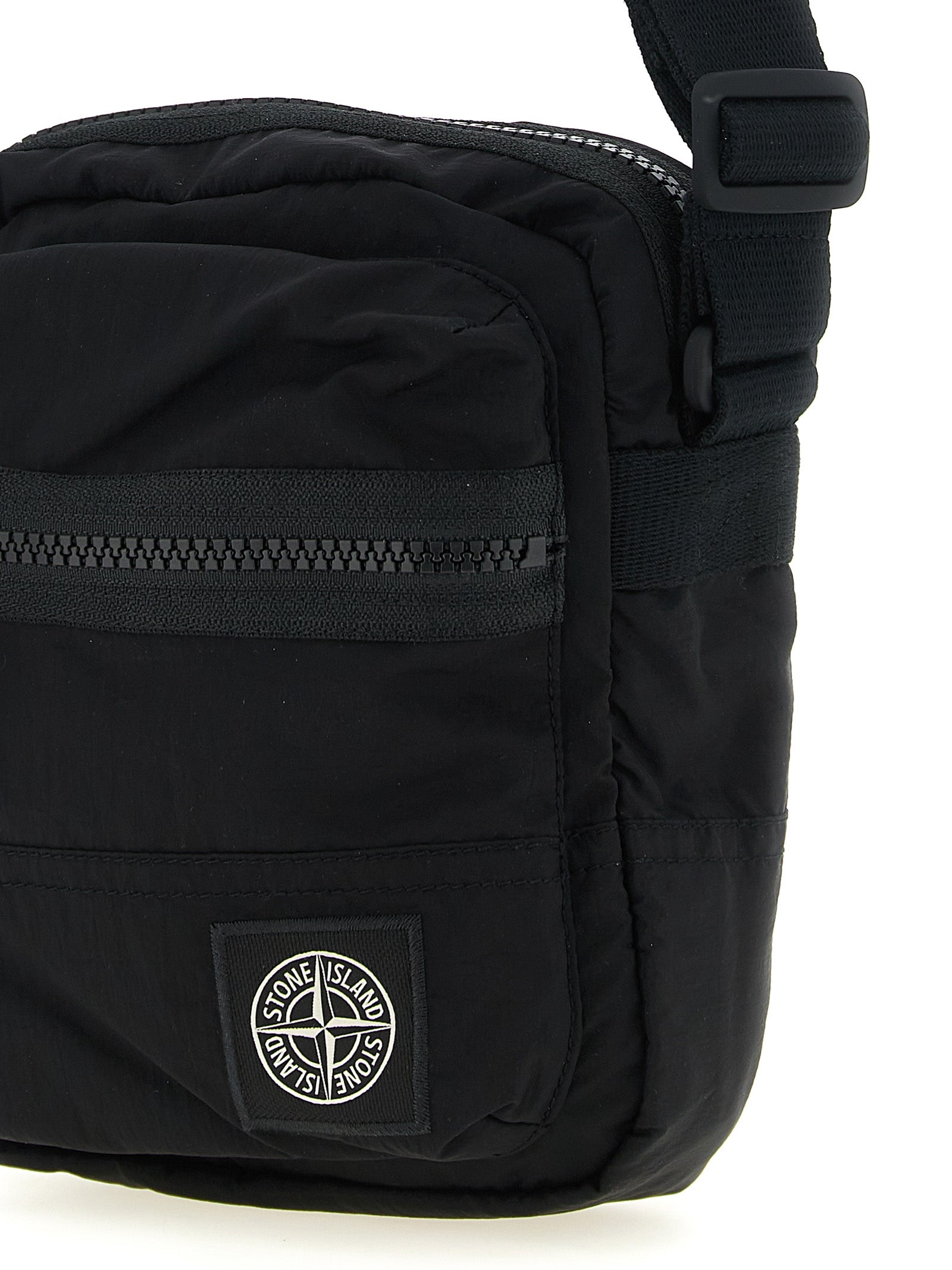 Stone Island Black ECONYL® Crossbody Bag