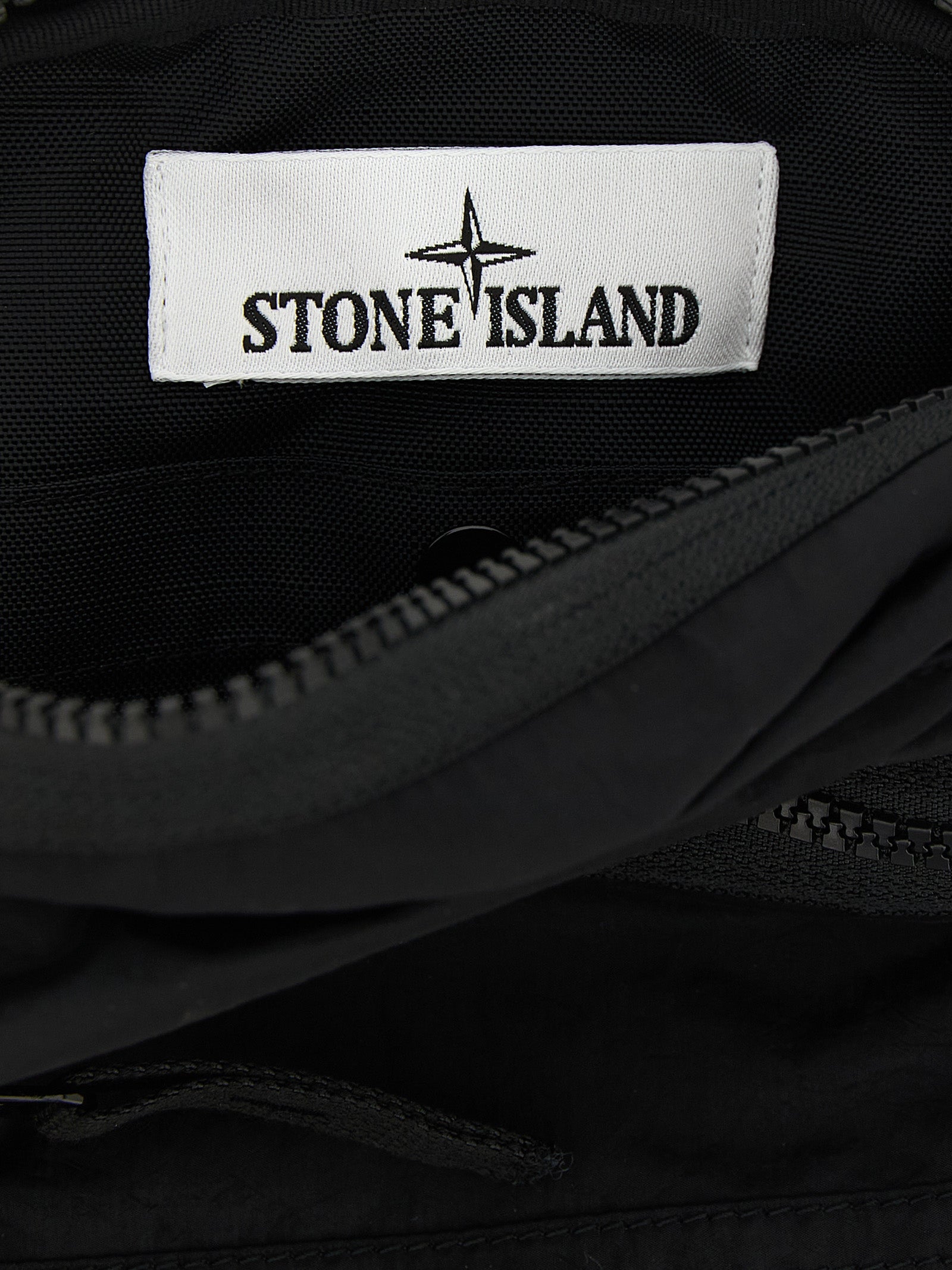 Stone Island Black ECONYL® Crossbody Bag