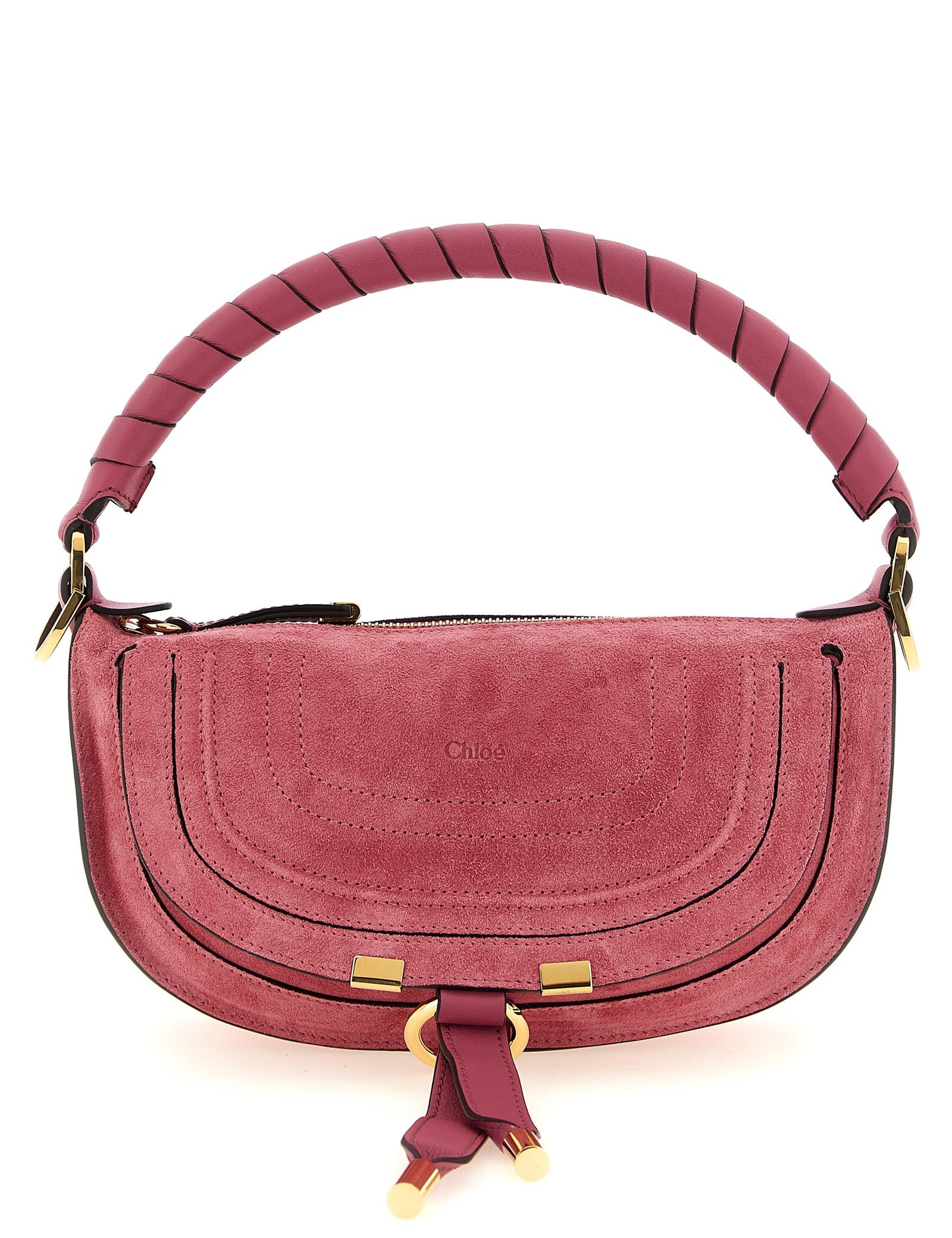 Chloé Fuchsia Calfskin Shoulder Bag
