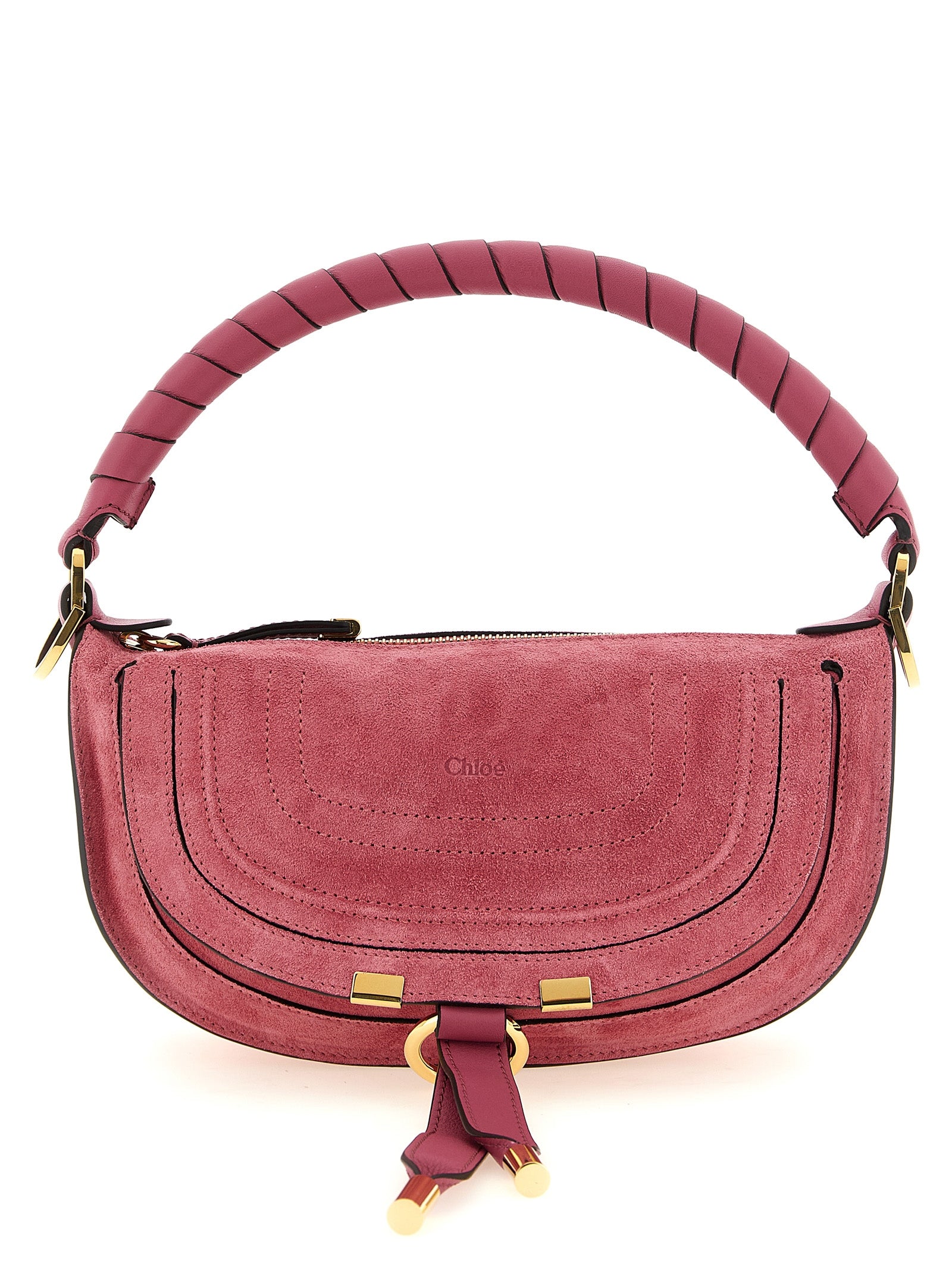 Chloé Fuchsia Calfskin Shoulder Bag