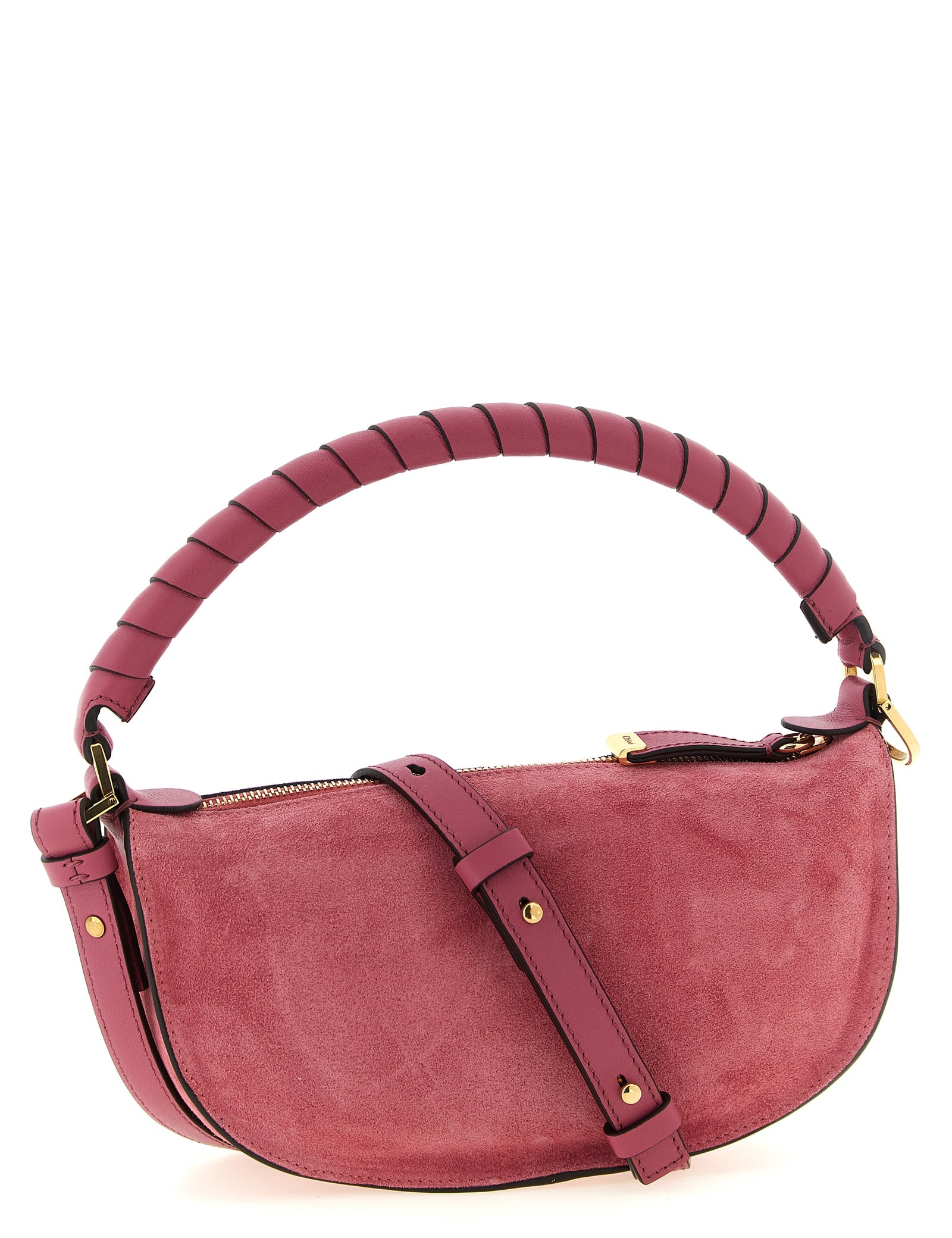 Chloé Fuchsia Calfskin Shoulder Bag