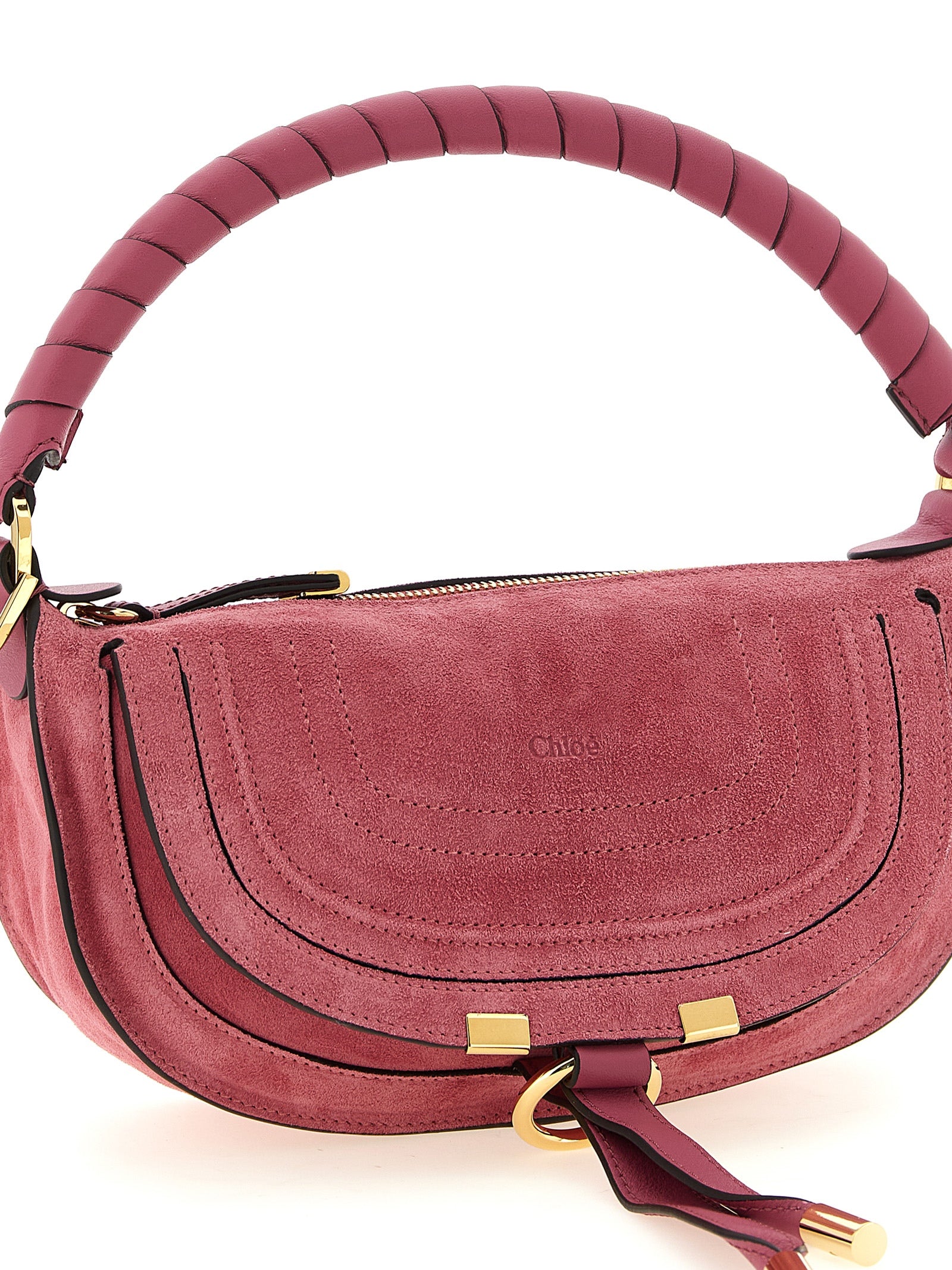 Chloé Fuchsia Calfskin Shoulder Bag