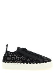 Chloé Black Polyamide Low Top Sneakers