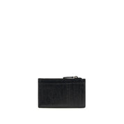 Balenciaga Black Lambskin Card Holder