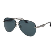 Trussardi Gunmetal Metal Sunglasses
