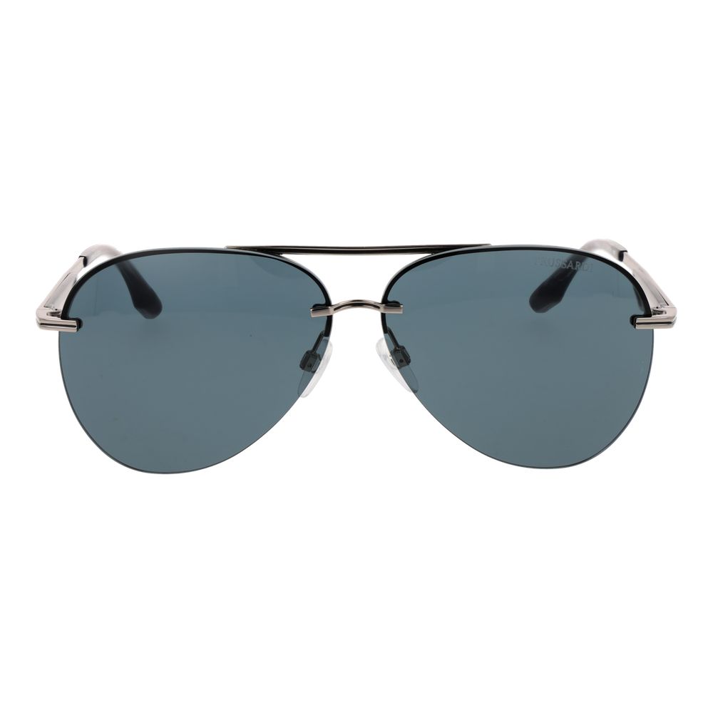 Trussardi Gunmetal Metal Sunglasses