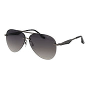 Trussardi Gunmetal Metal Sunglasses