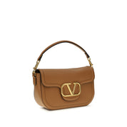 Valentino Garavani Beige Calf Leather Shoulder Bag