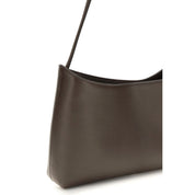 The Row Brown Calf Leather Shoulder Bag