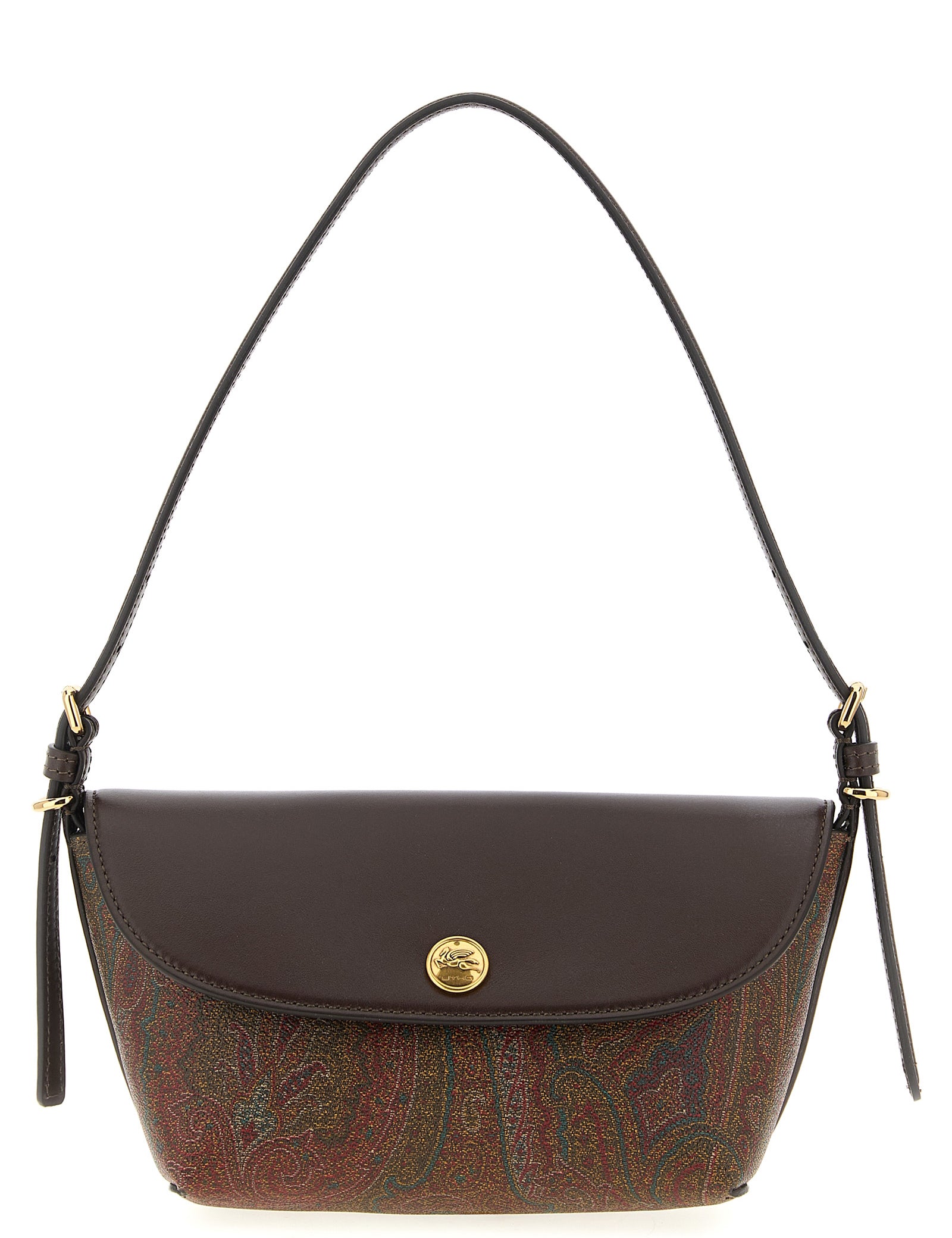 Etro Multicolor Cotton Shoulder Bag