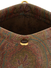Etro Brown PVC Clutch Bag