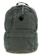 C.P. Company Sage Green Polyamide Backpack