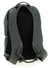 C.P. Company Sage Green Polyamide Backpack